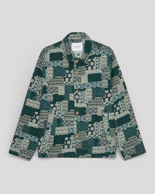 Ian jacquard coach jacket