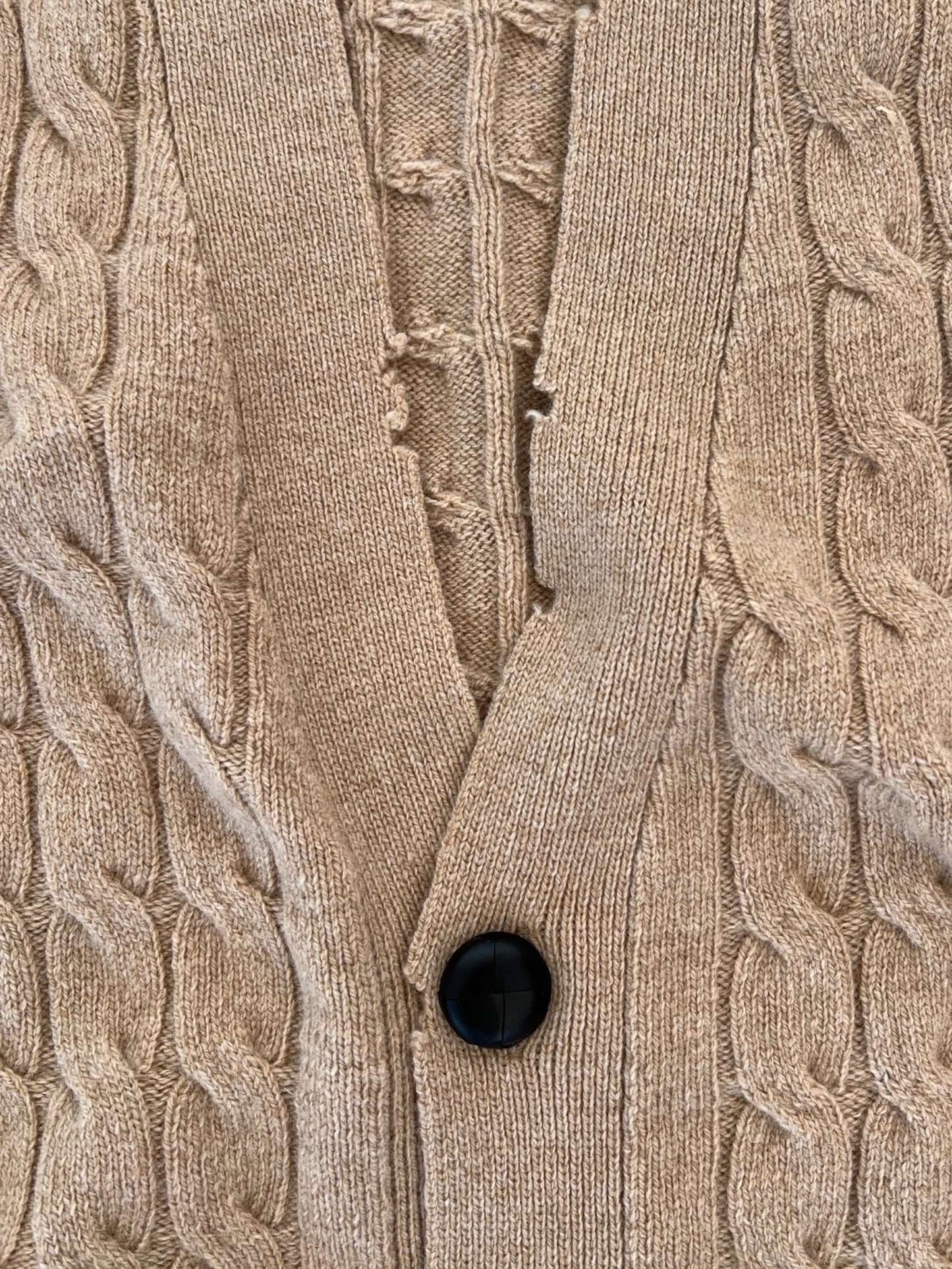 Cardigan a trecce