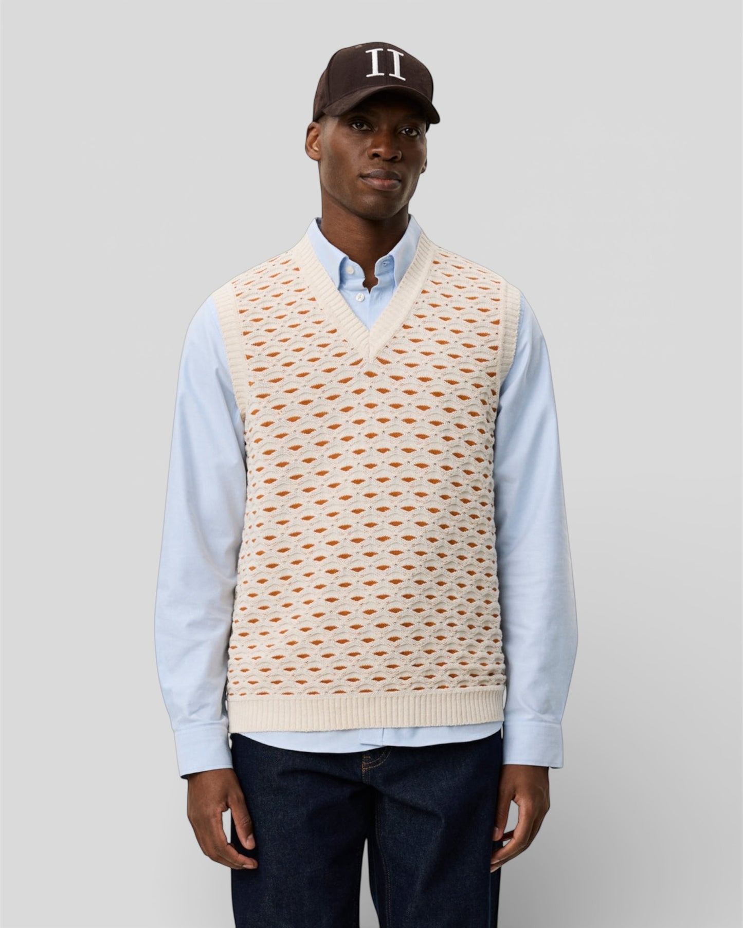 Esmay shell knitted vest