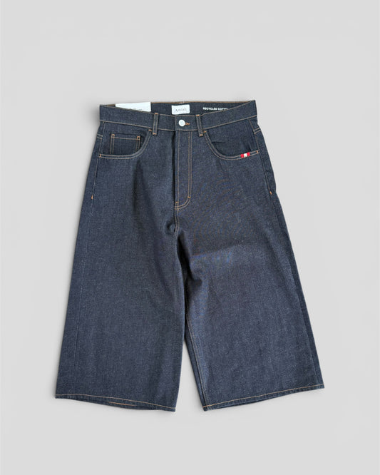 Huge raw denim shorts