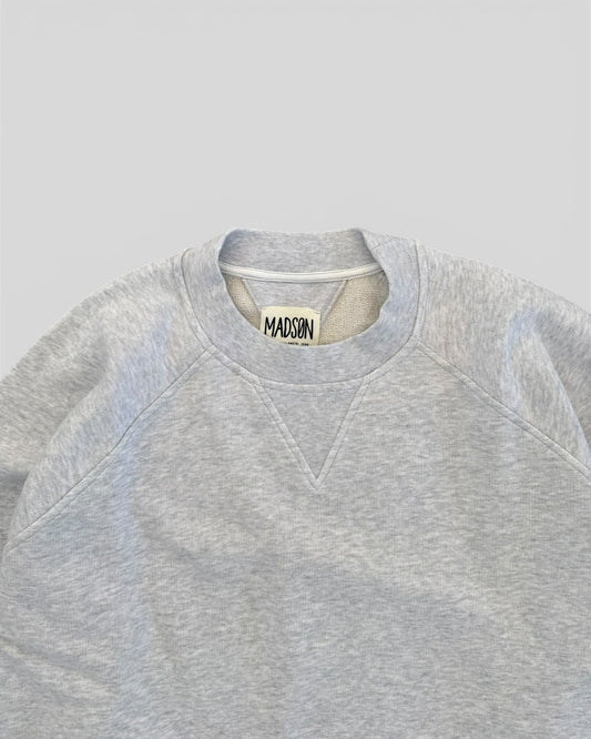 Felpa raglan melange