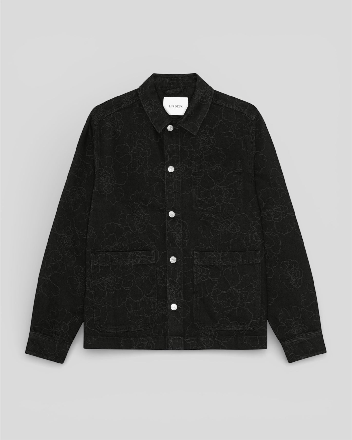 Layton AOP DENIM overshirt