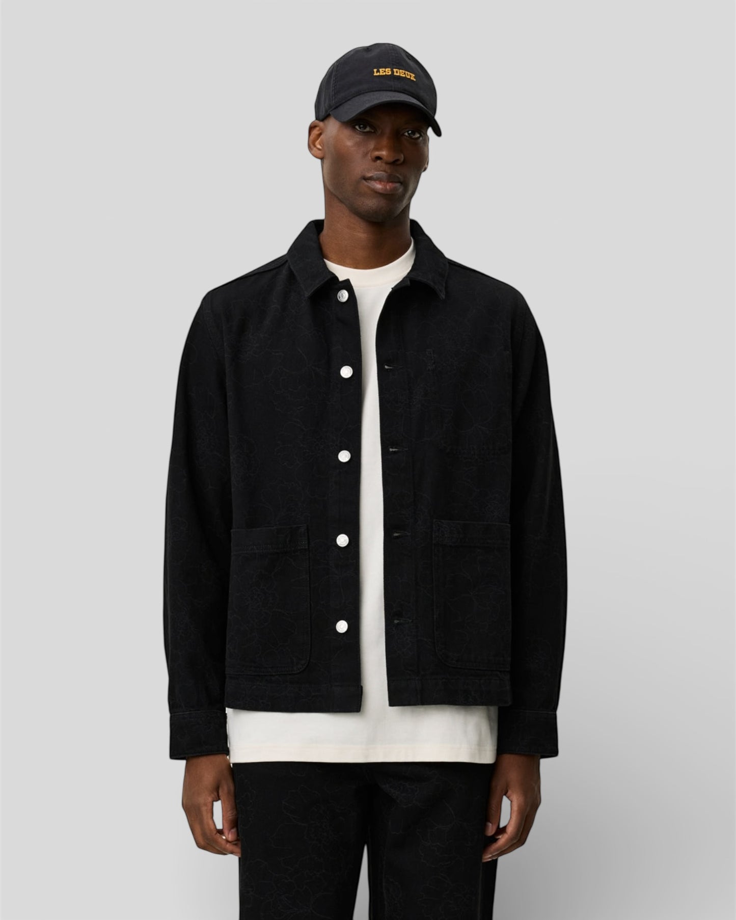 Layton AOP DENIM overshirt