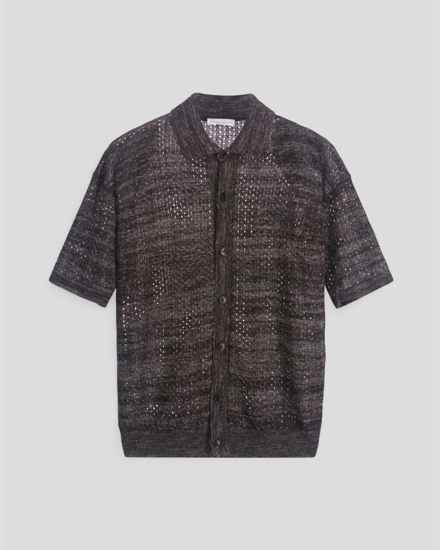 Camicia punto texture mouliné