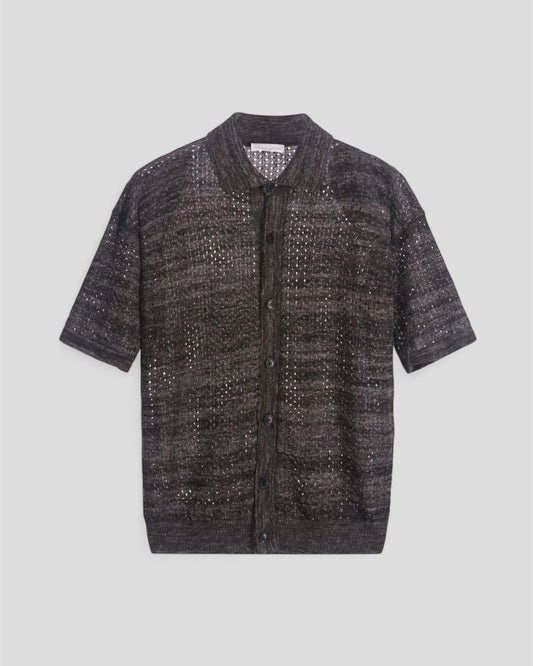 Camicia punto texture mouliné