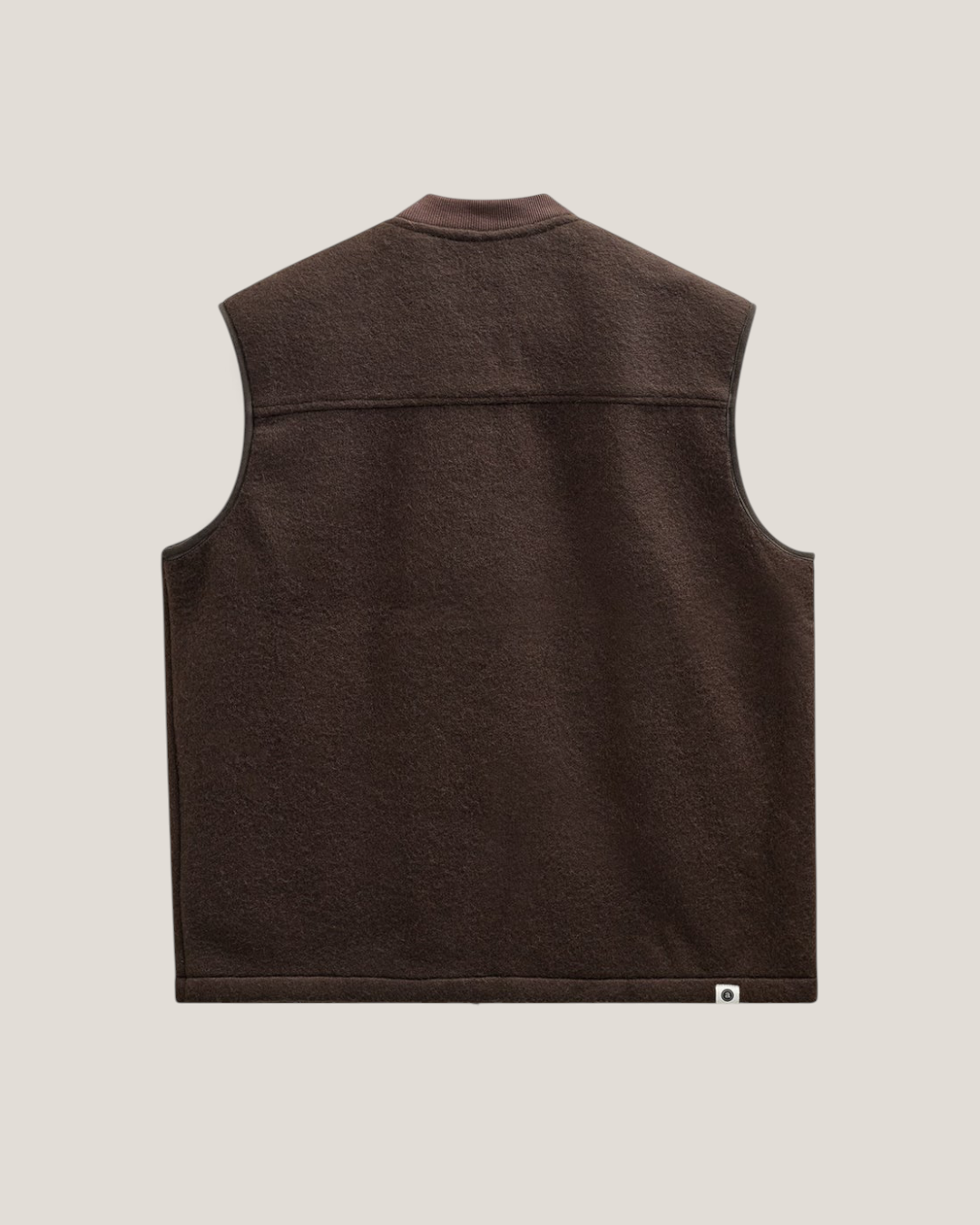 Akrobin boiled wool gilet