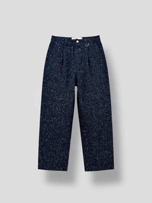 Spray reworked trousers