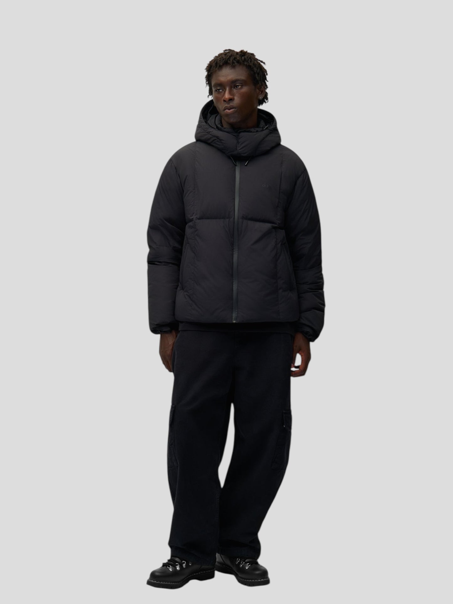 Special cuts puffer jacket