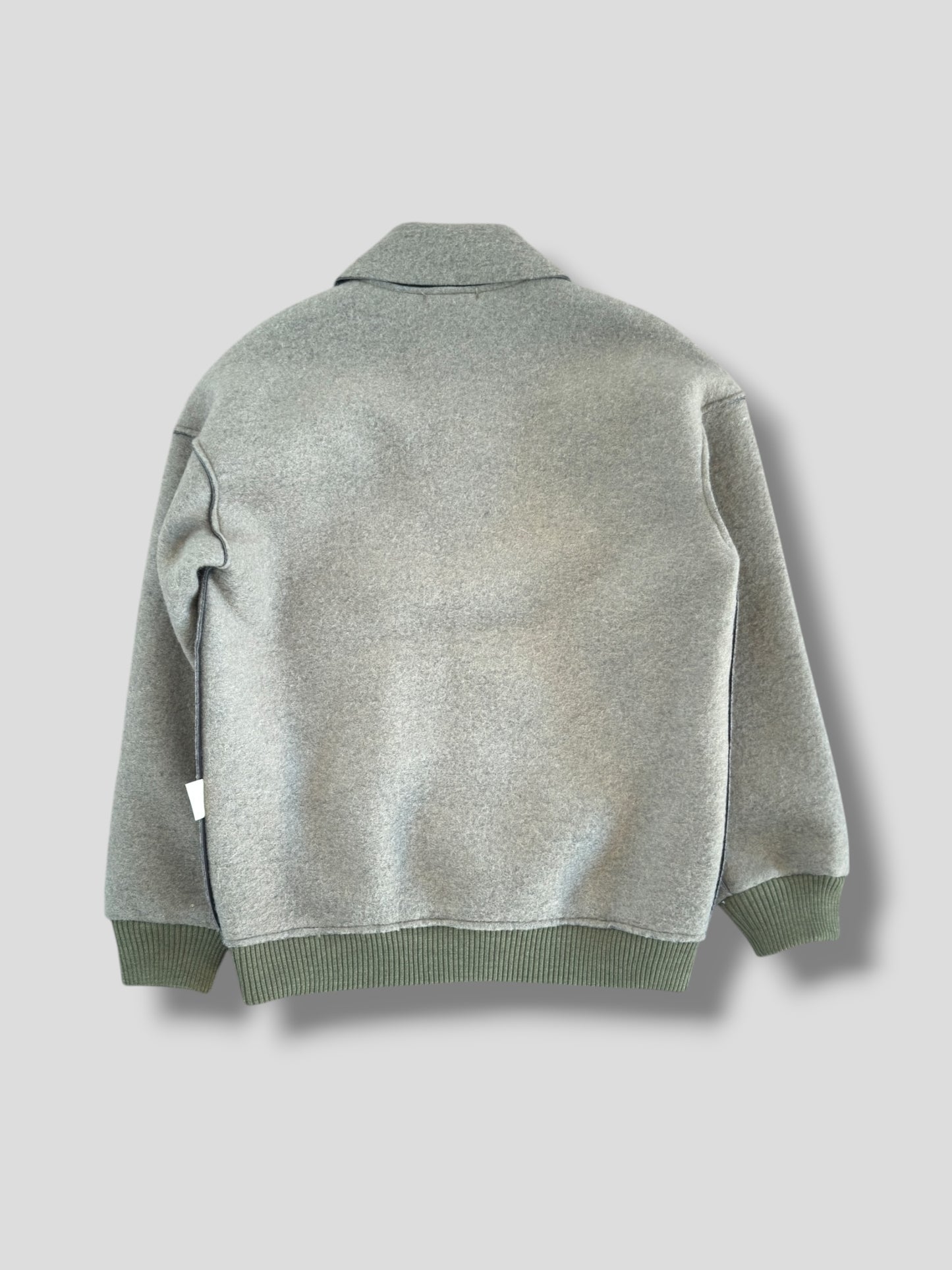 Wool polo over