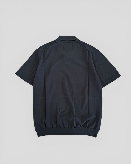 Polo crepe black