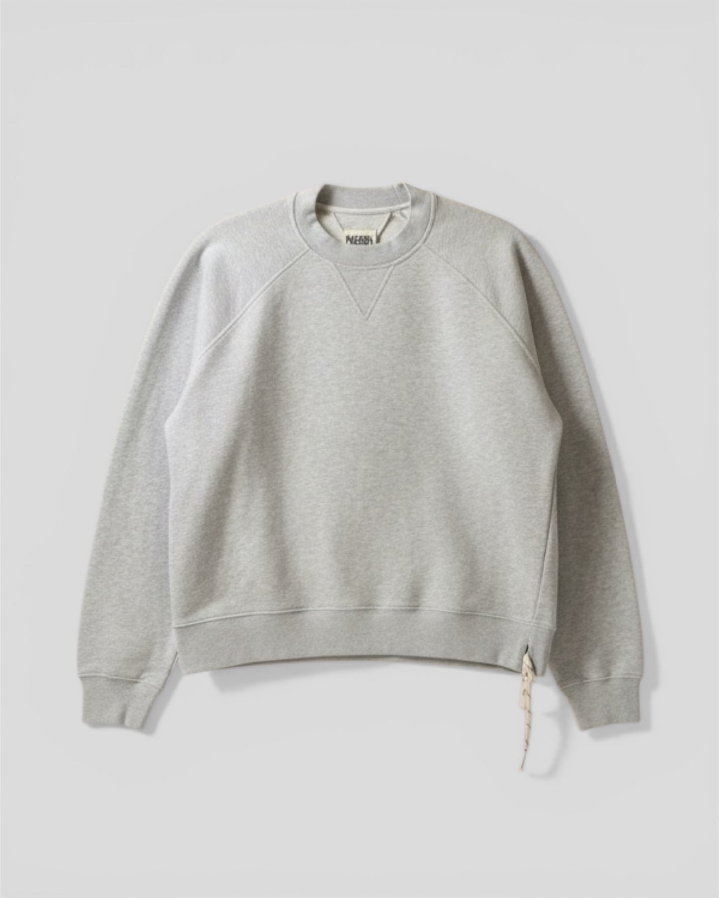 Felpa raglan melange