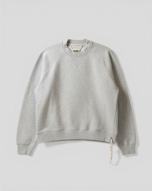 Felpa raglan melange