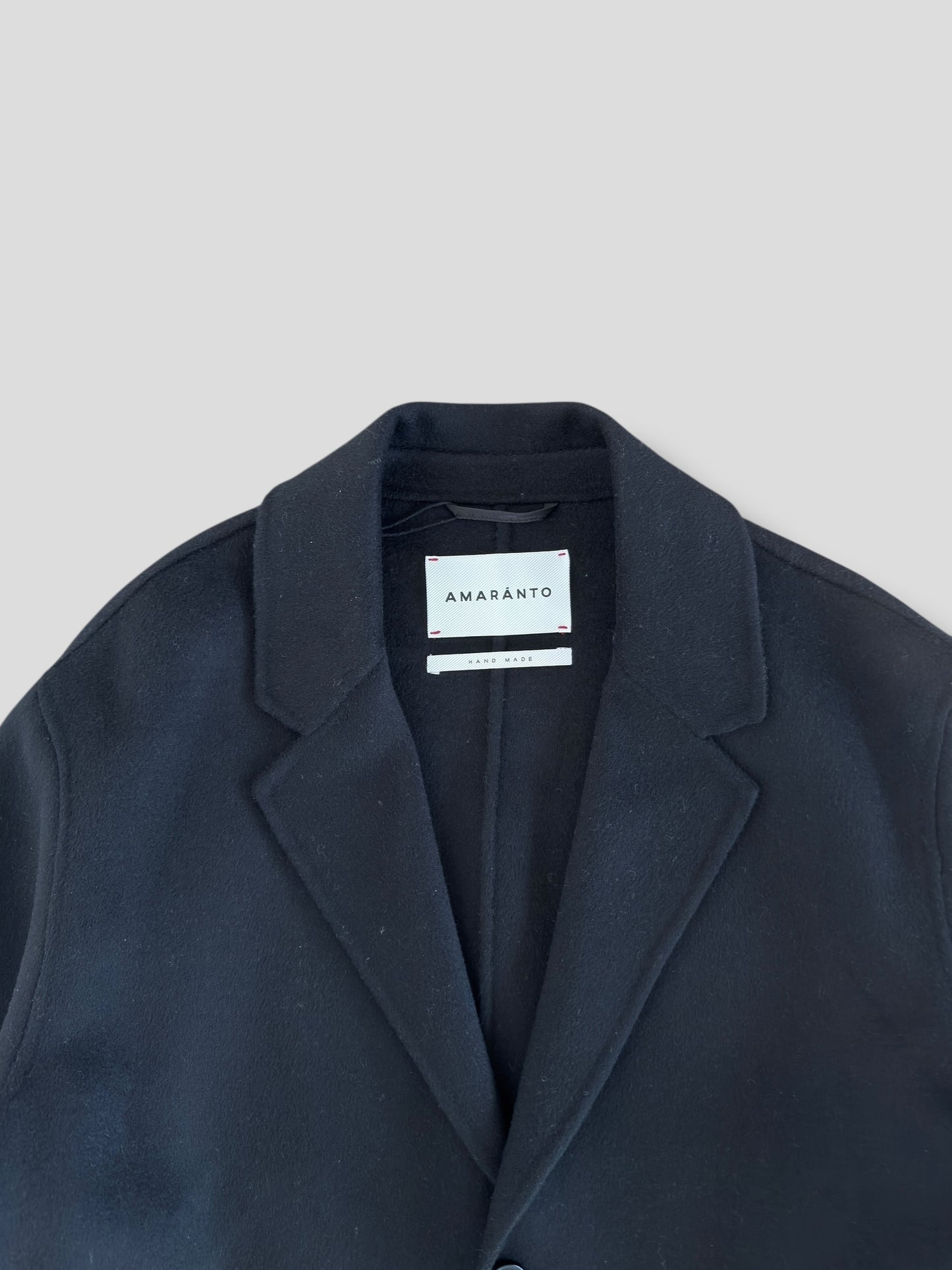 Outdoor wool coat