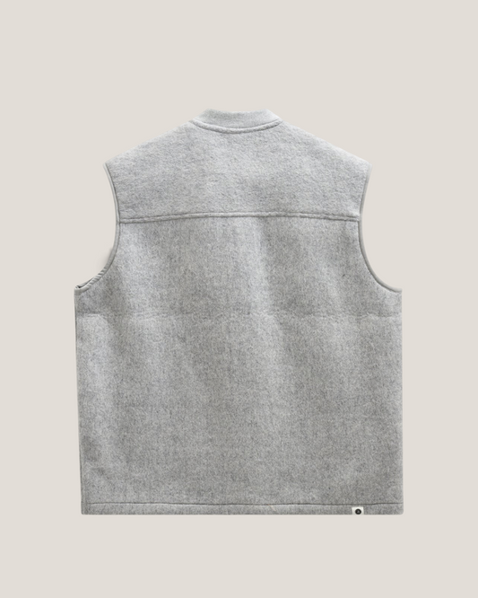 Akrobin boiled wool gilet
