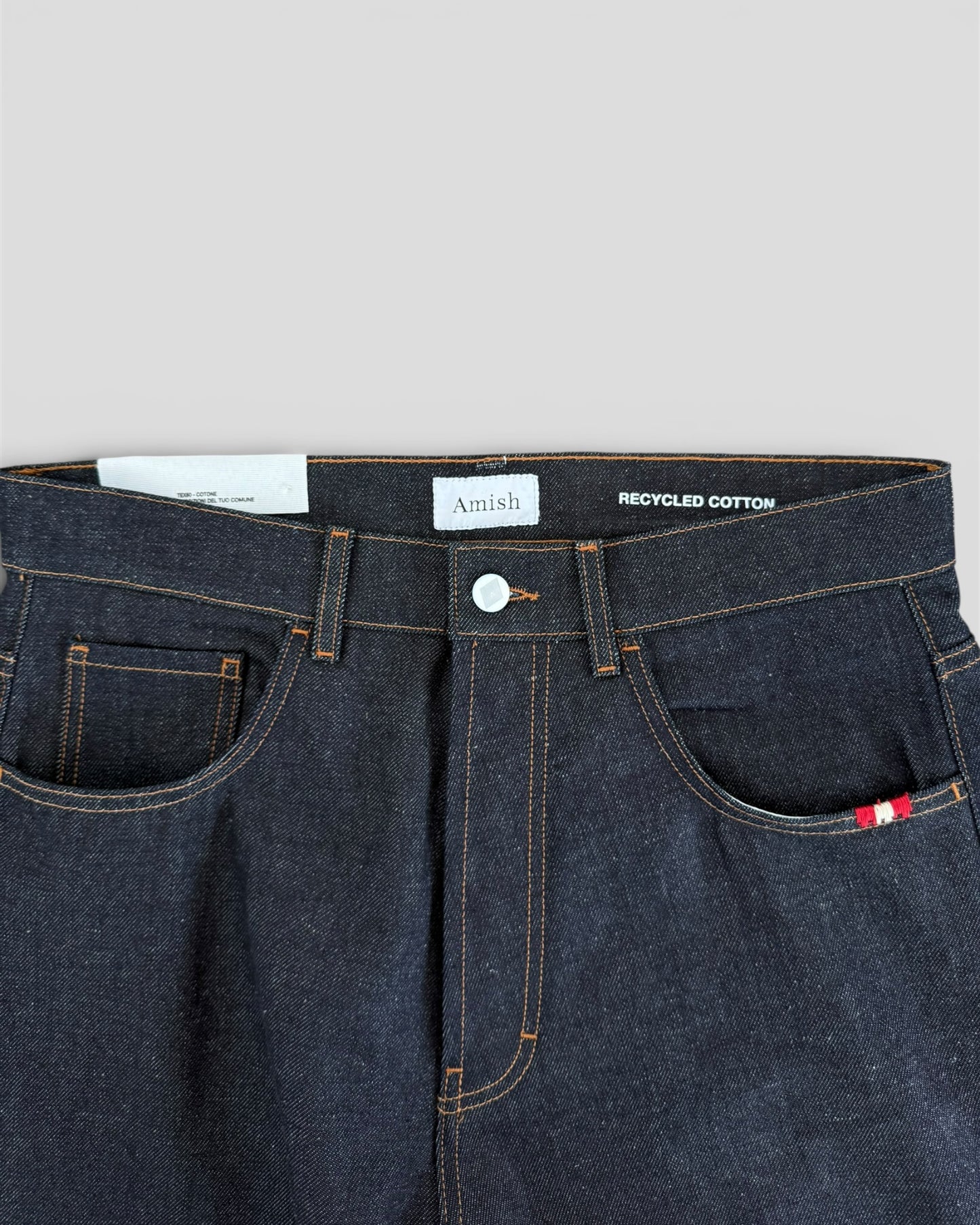 Huge raw denim shorts