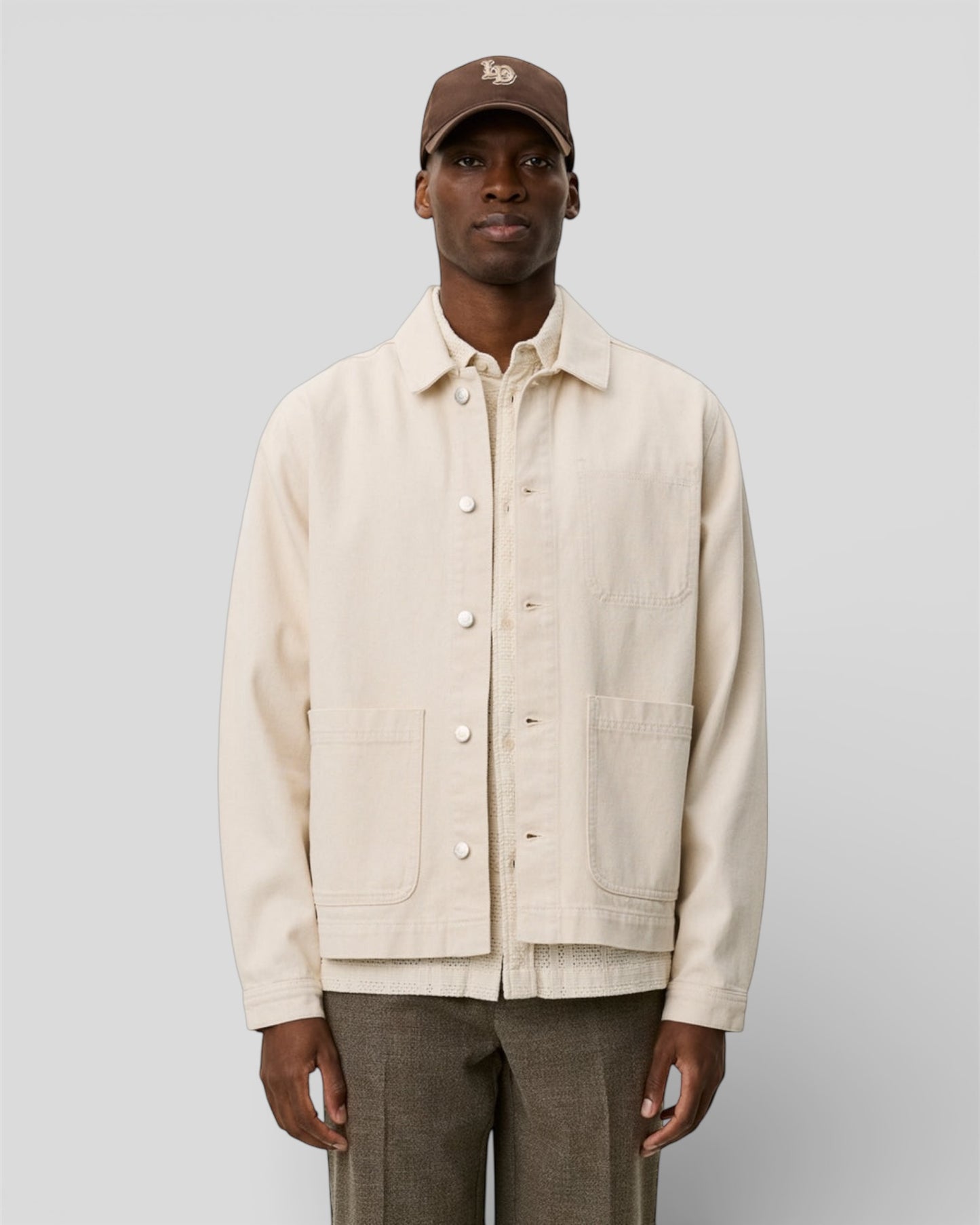 Layton denim overshirt