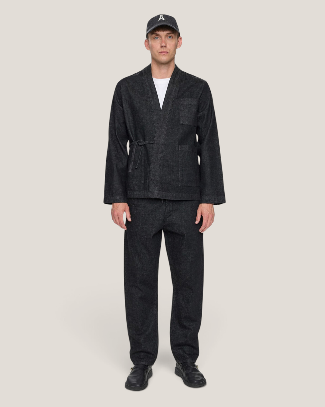 Akjesper selvedge denim kimono