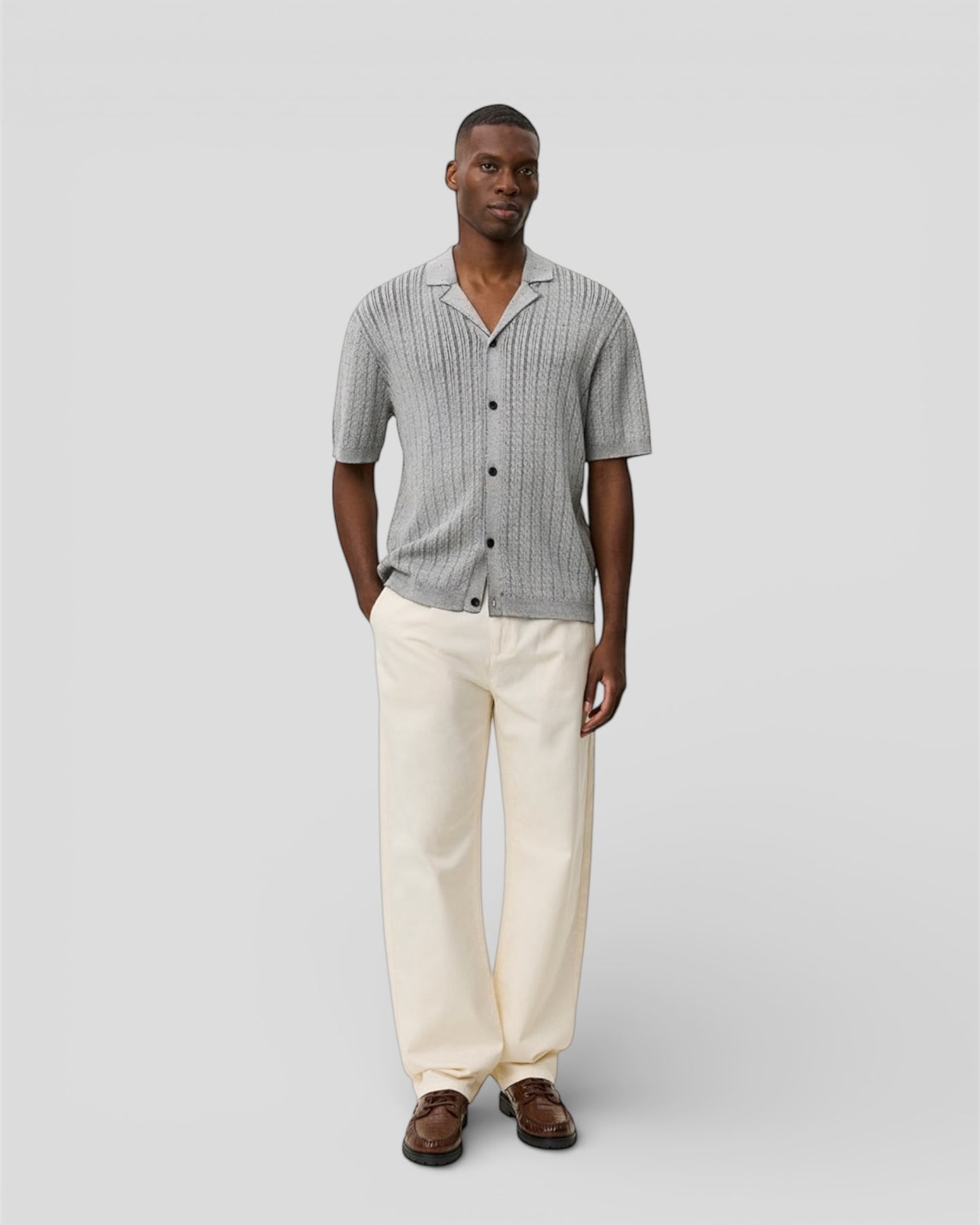 Evan knitted shirt