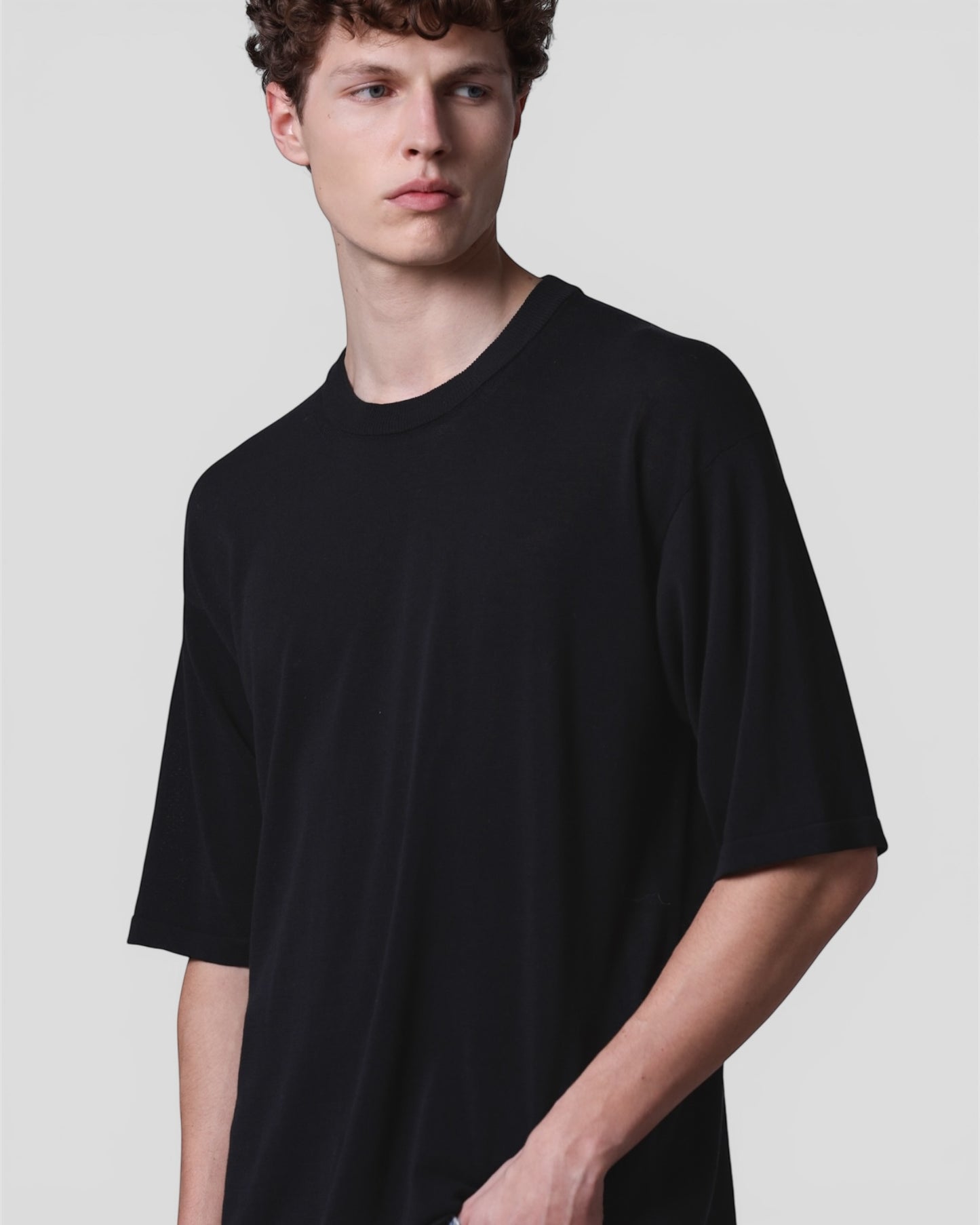 T-shirt comfy fit black