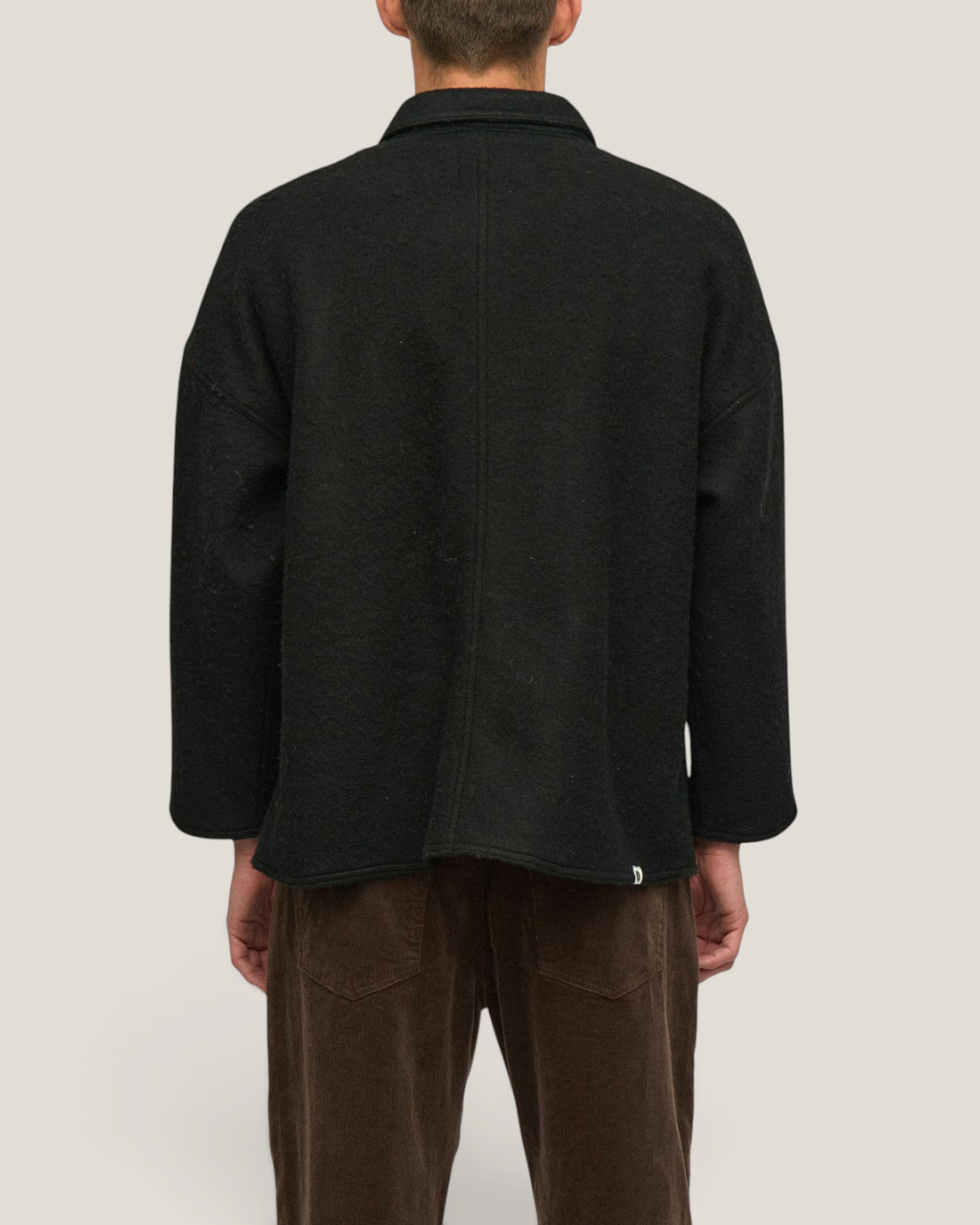 Akrowen boiled wool overshirt