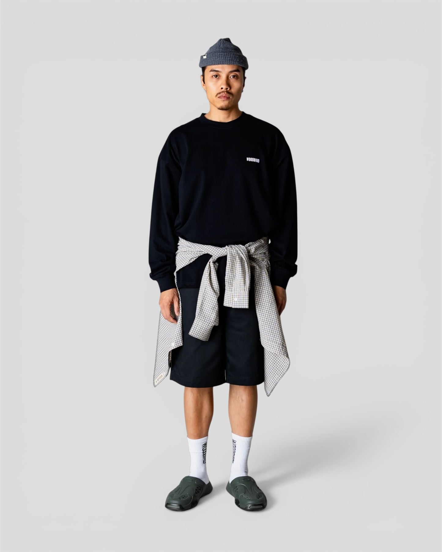 Joes l/s logo tee