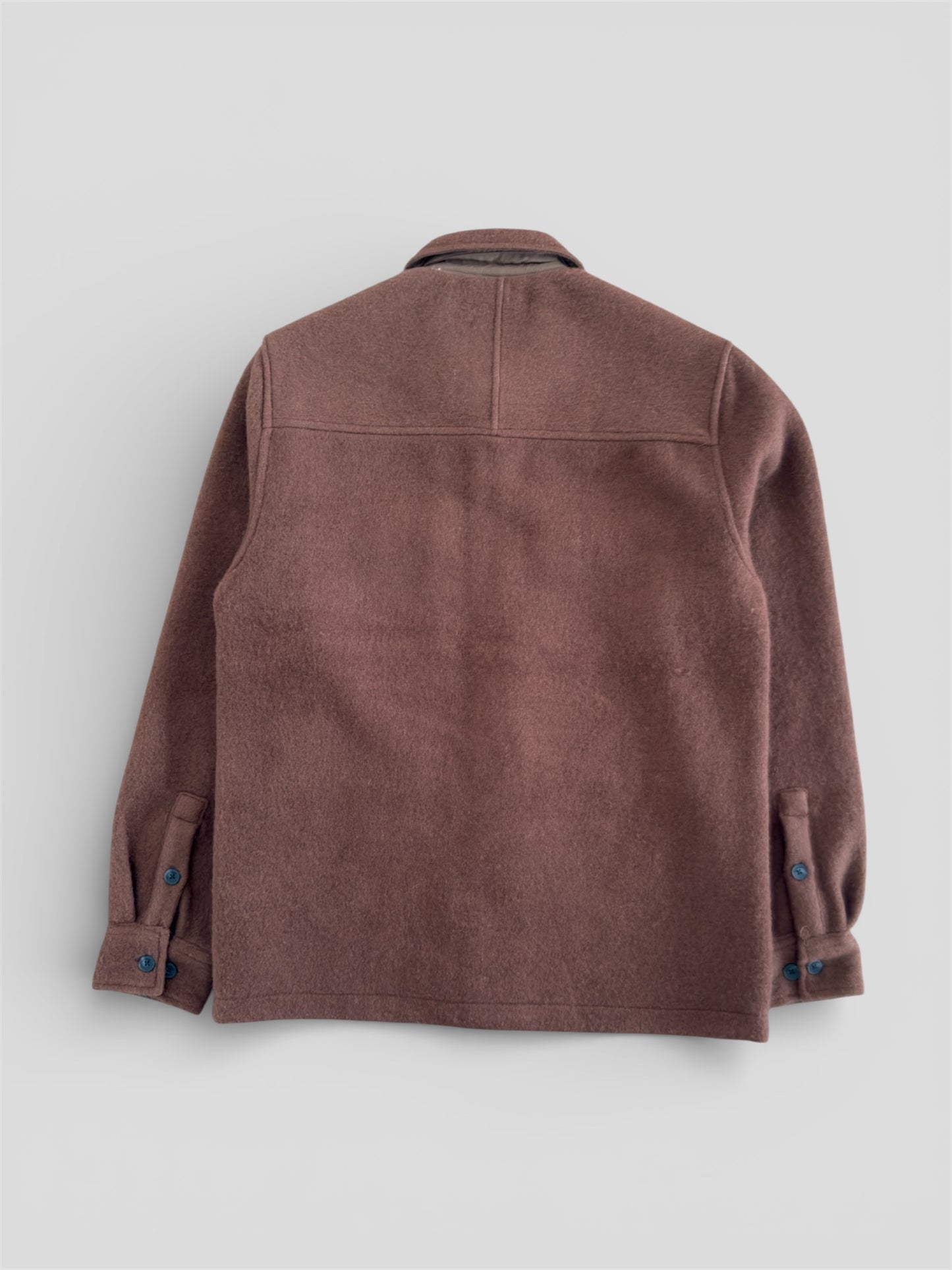 Akoscar boiled wool overshirt