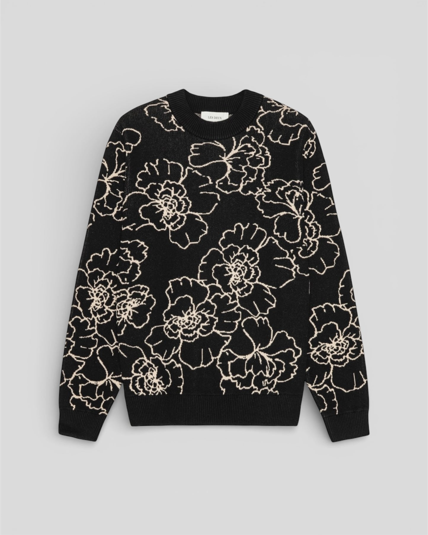 Gaston poppy jacquard