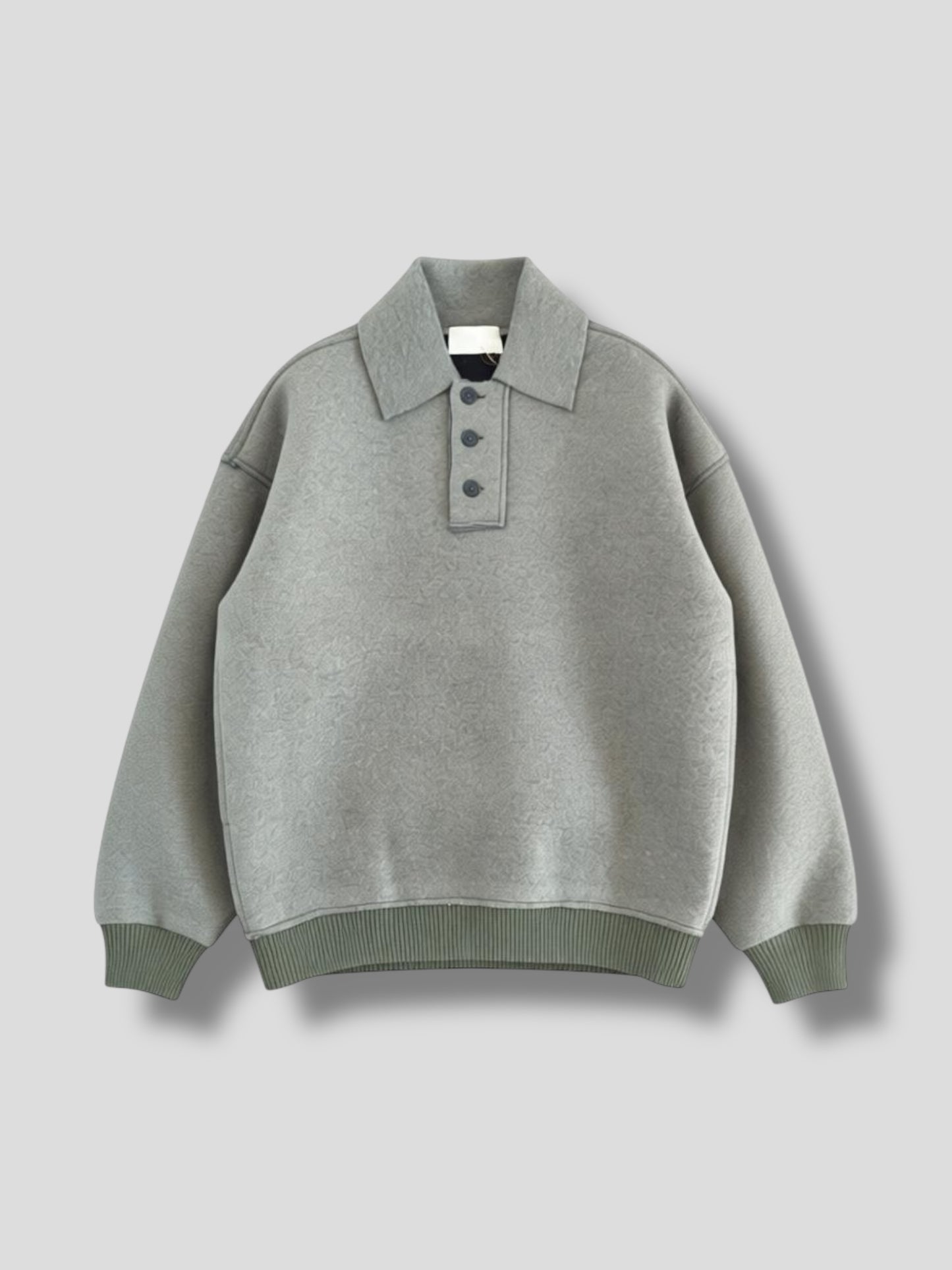 Wool polo over