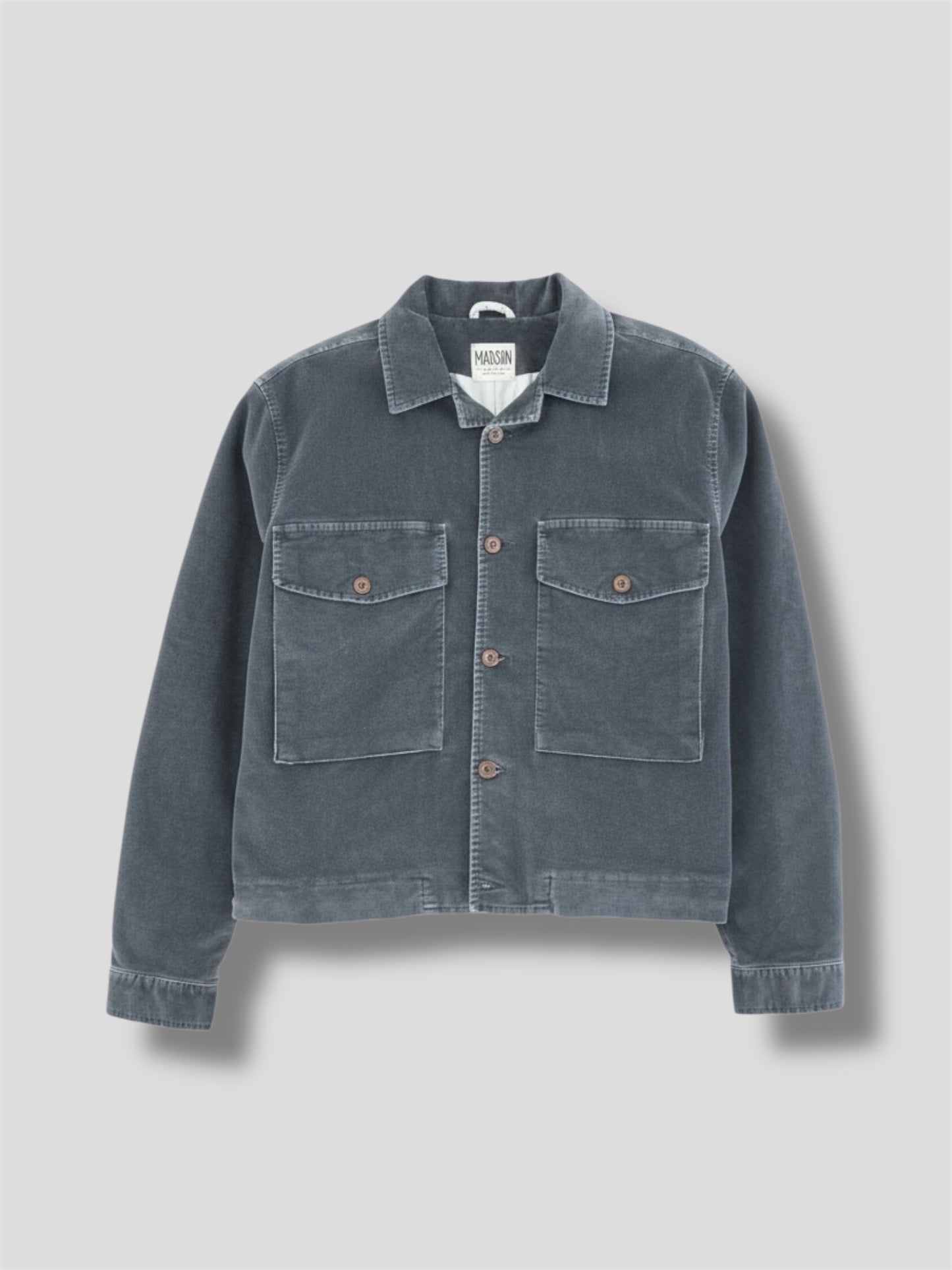 Jacket velvet placcato