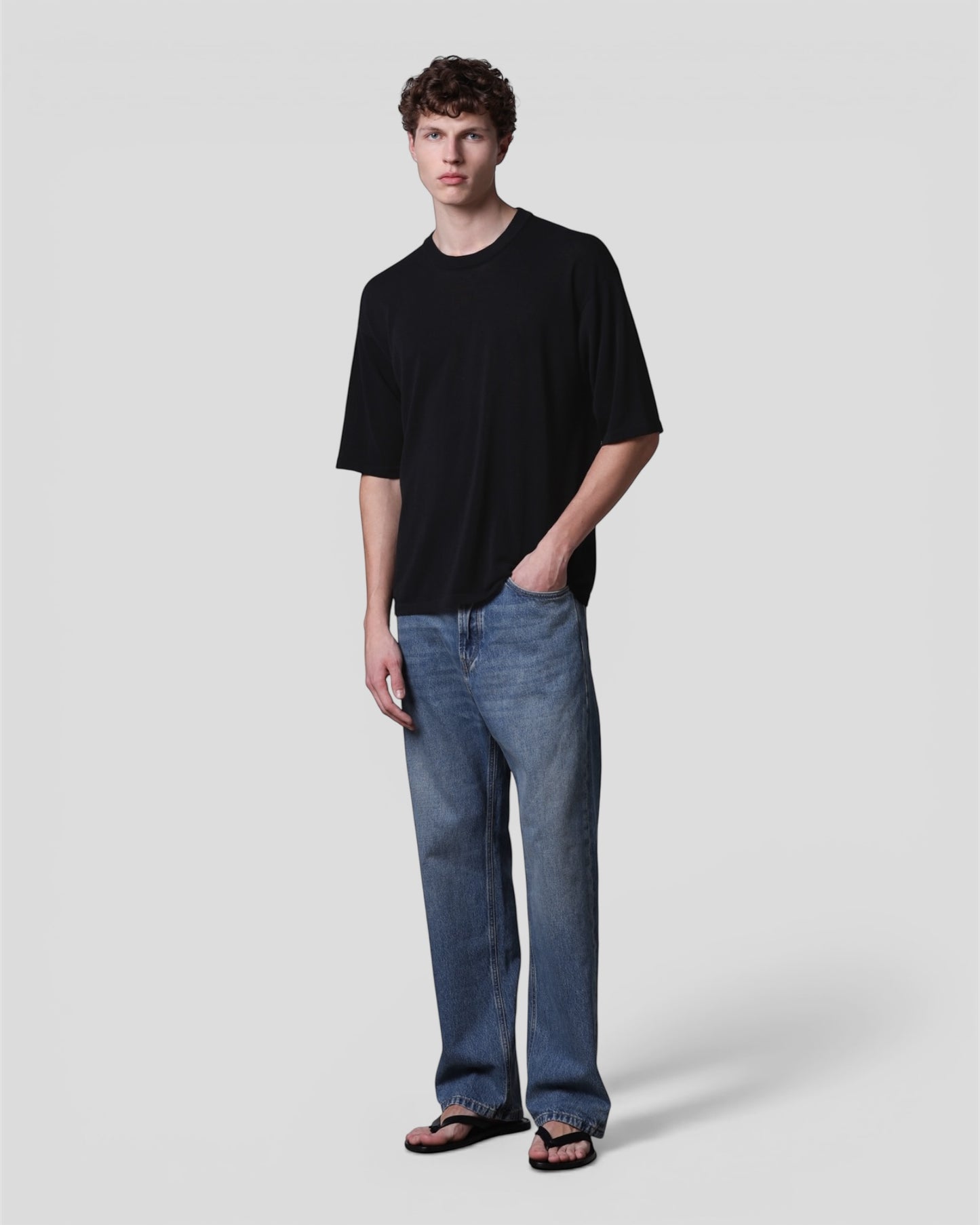T-shirt comfy fit black