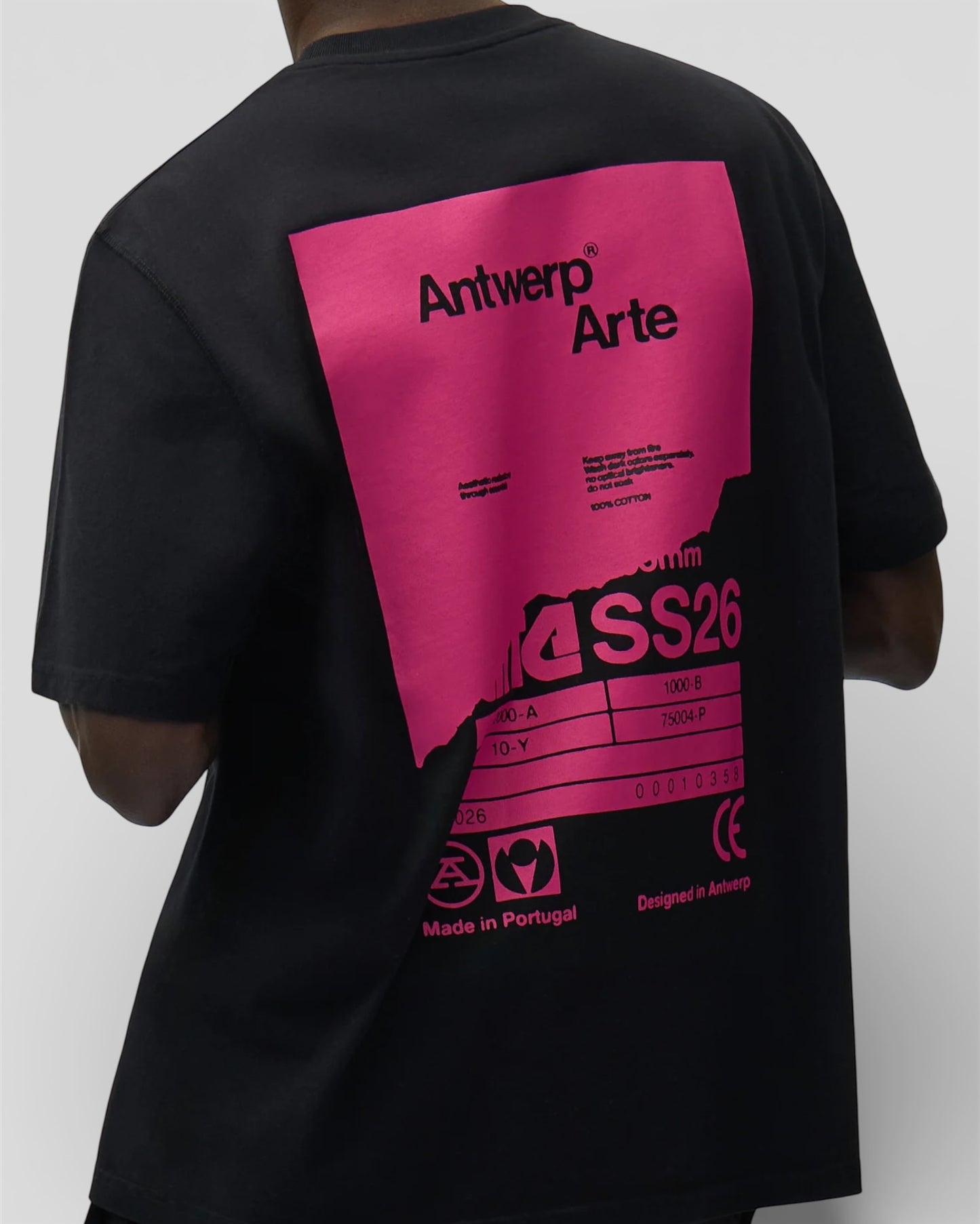 Back poster t-shirt