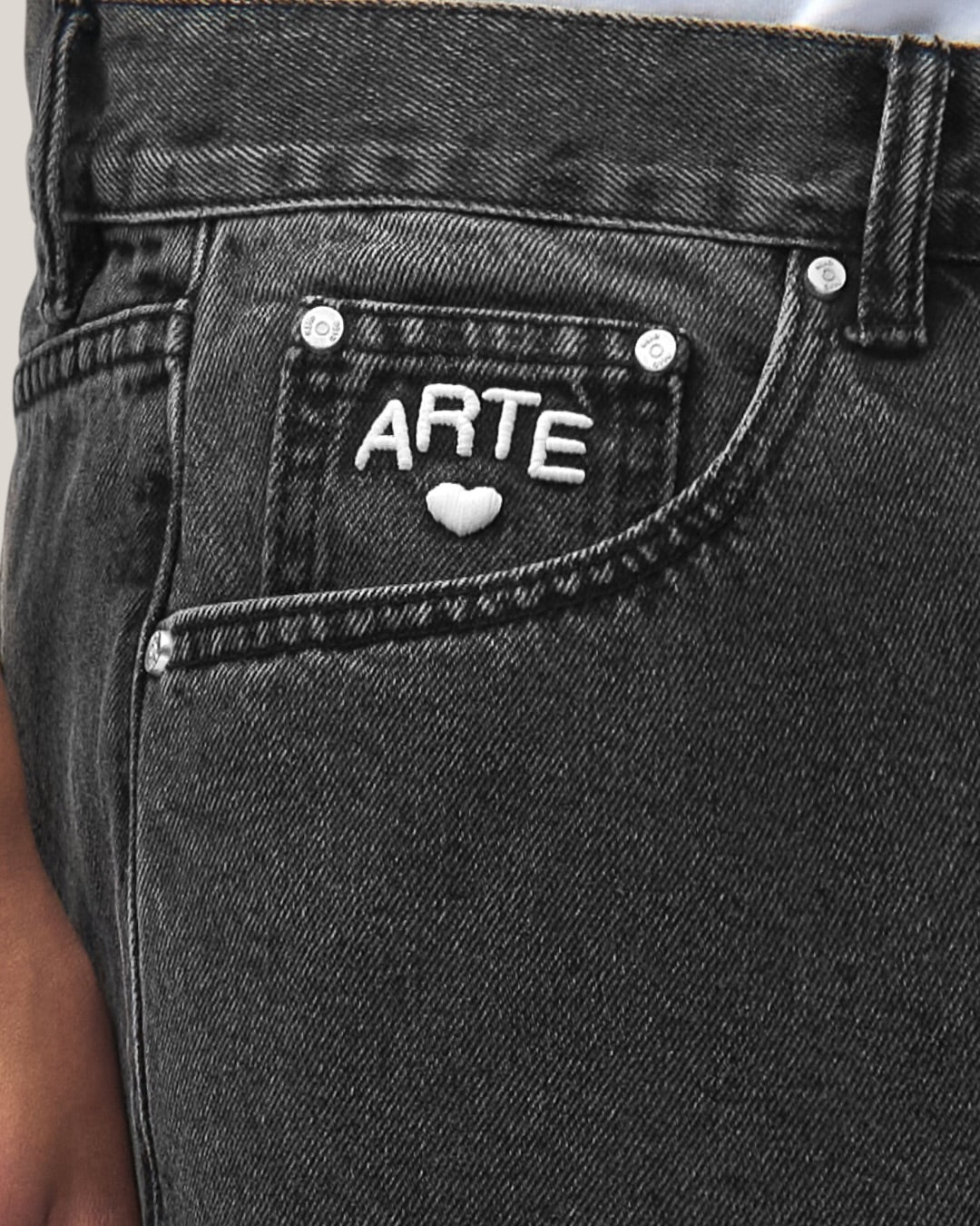 Cor uniform denim pants