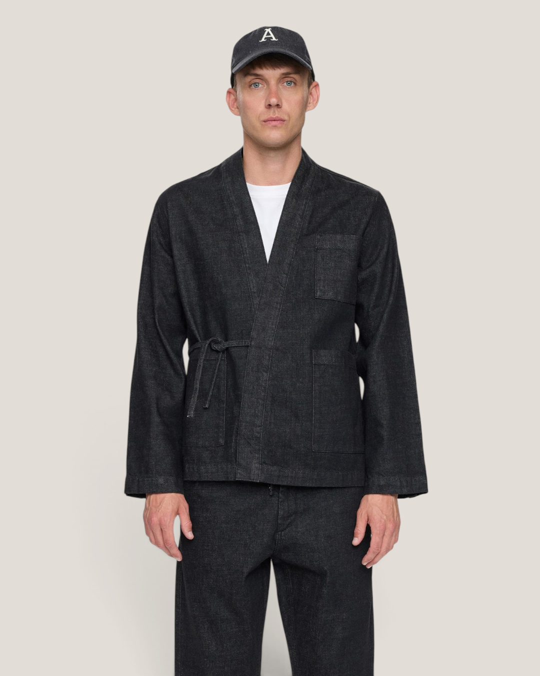 Akjesper selvedge denim kimono
