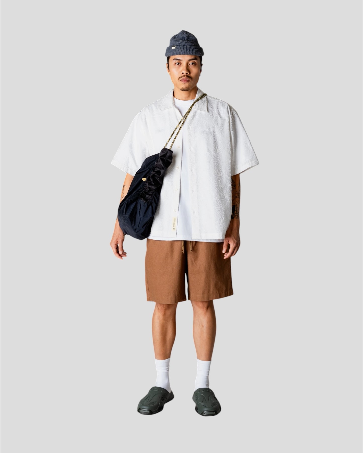 Wang embroidery shirt