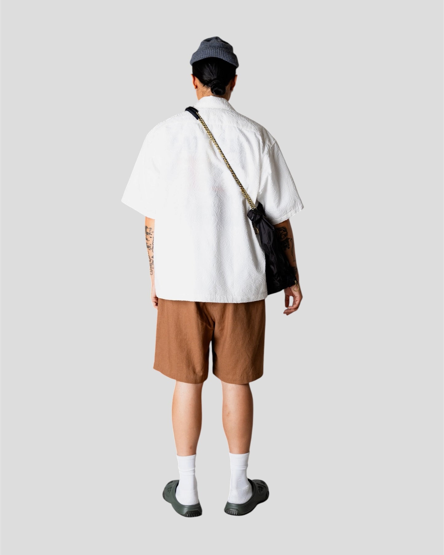 Wang embroidery shirt