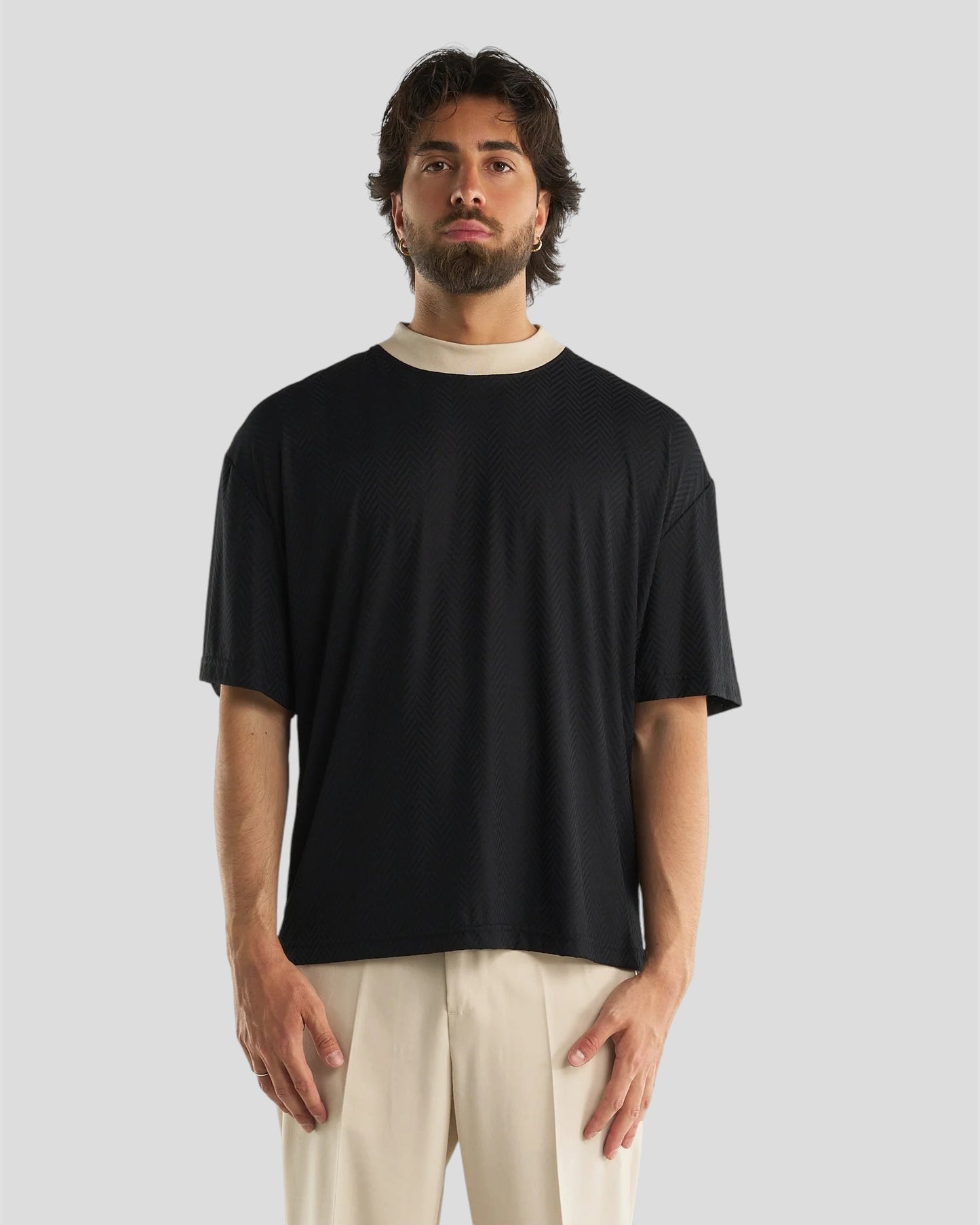 Harringbone t-shirt