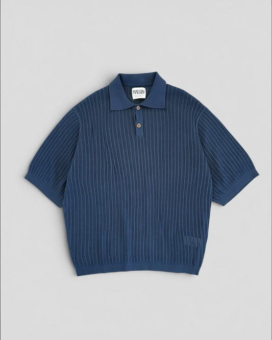 Polo blu