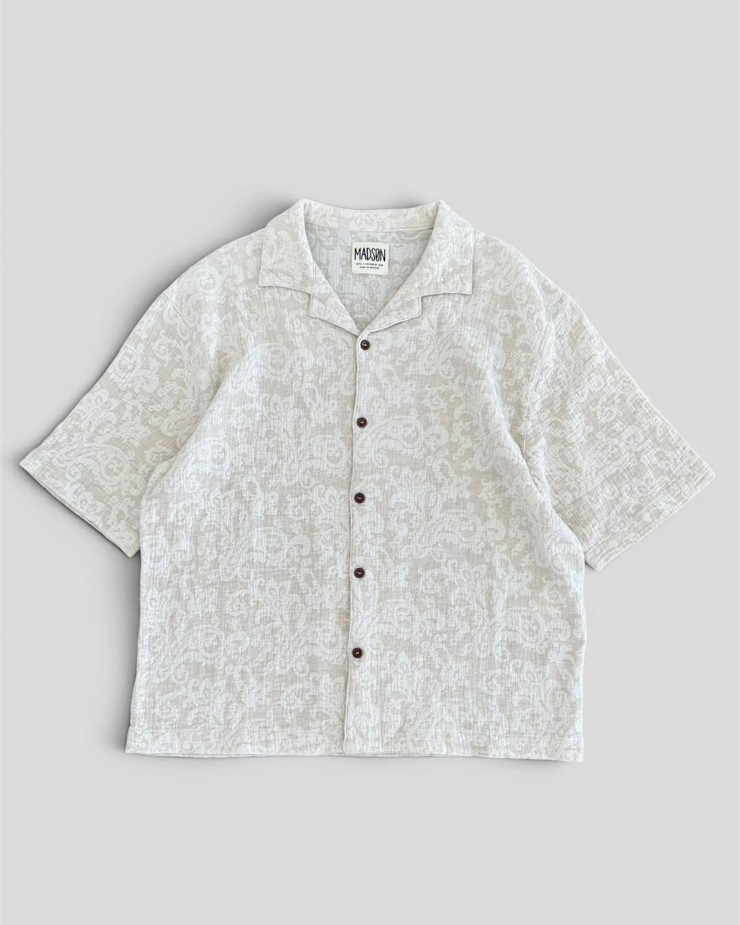 Camicia over jacquard