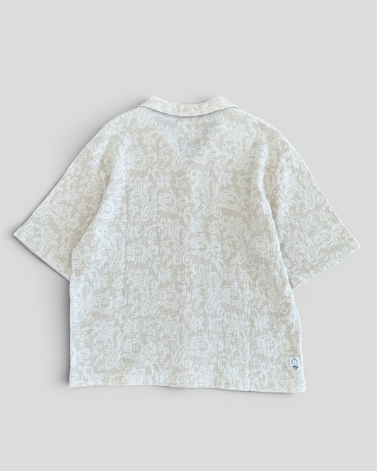 Camicia over jacquard