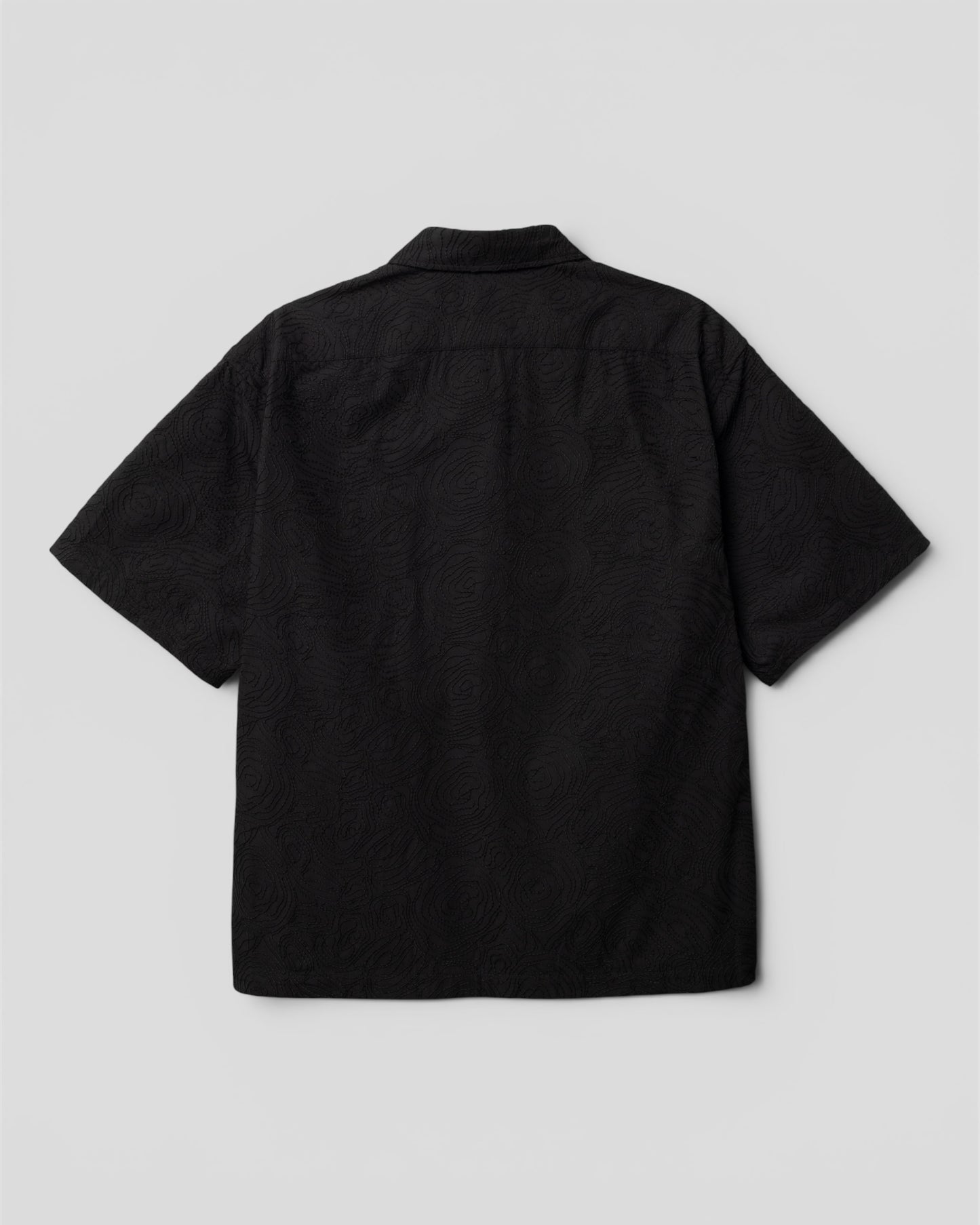 Wang embroidery shirt black
