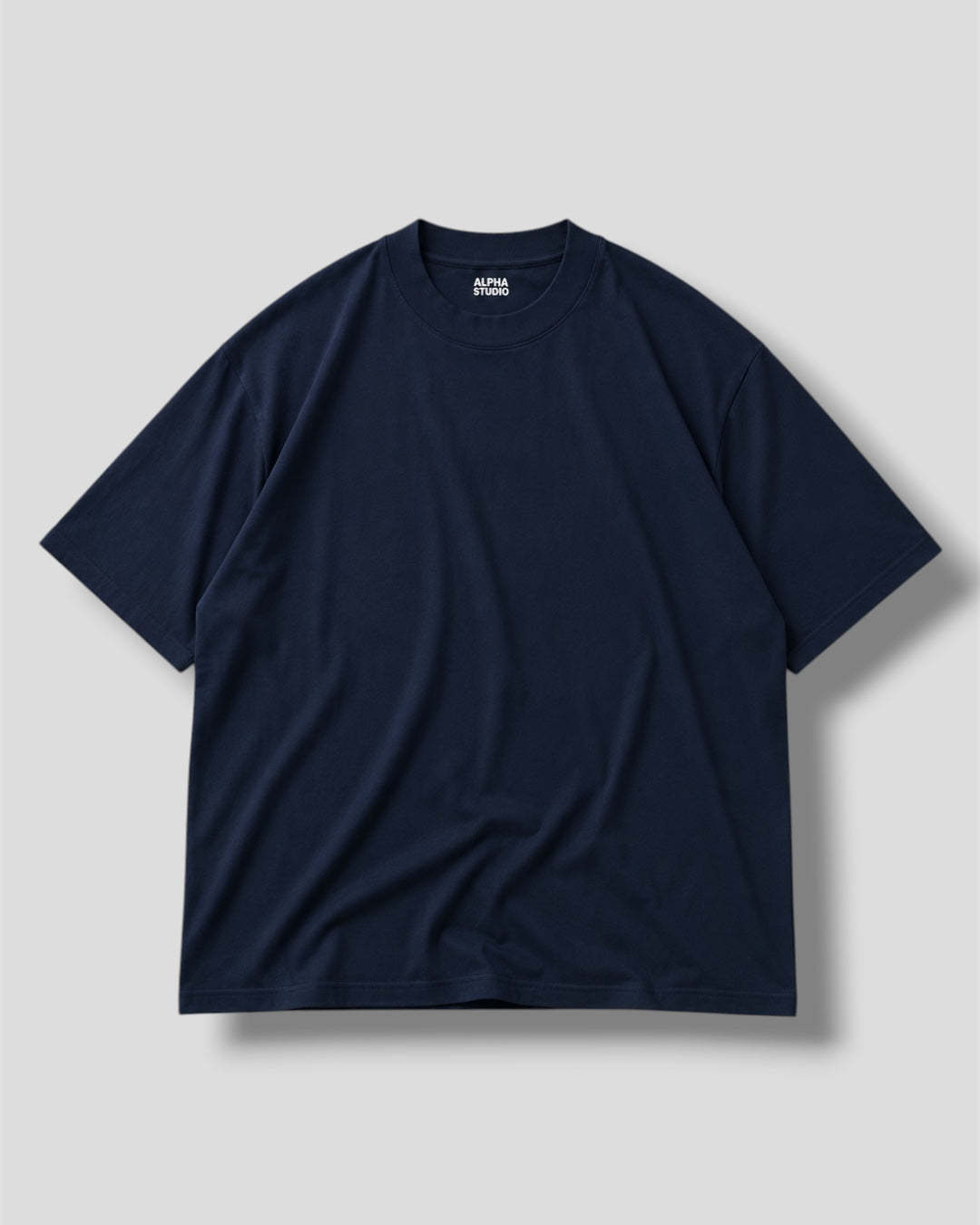 T-shirt relaxed blu