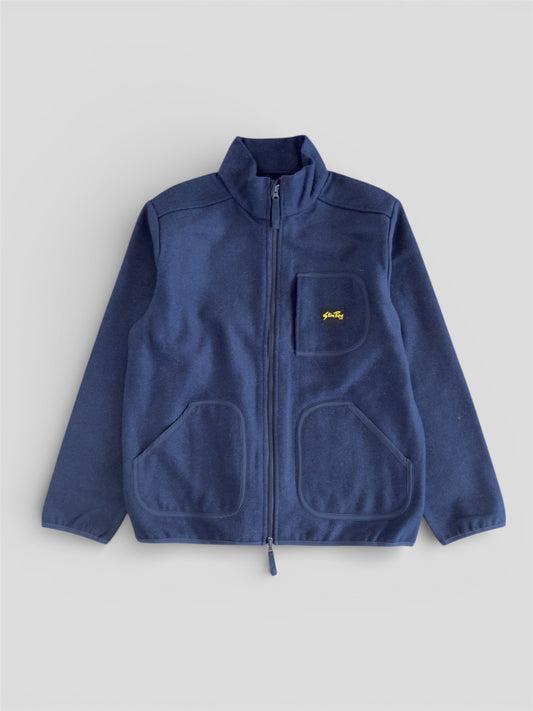 Wool fleece jacket