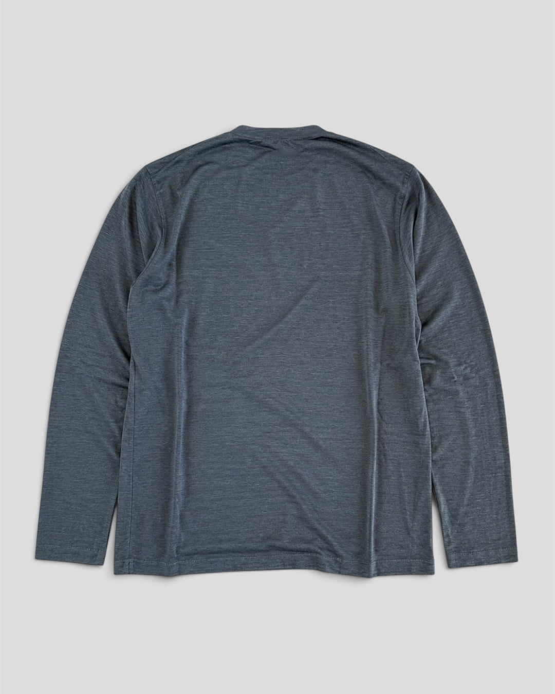Linen longsleeve dark grey