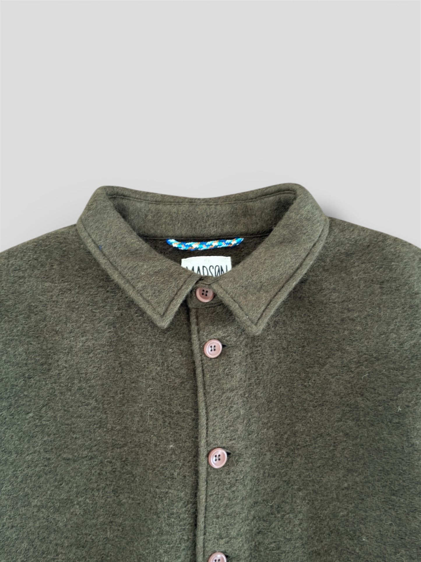 Giacca camicia lana cotta