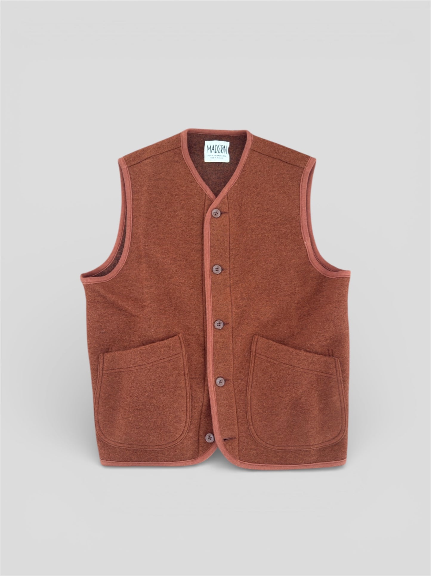 Gilet lana cotta