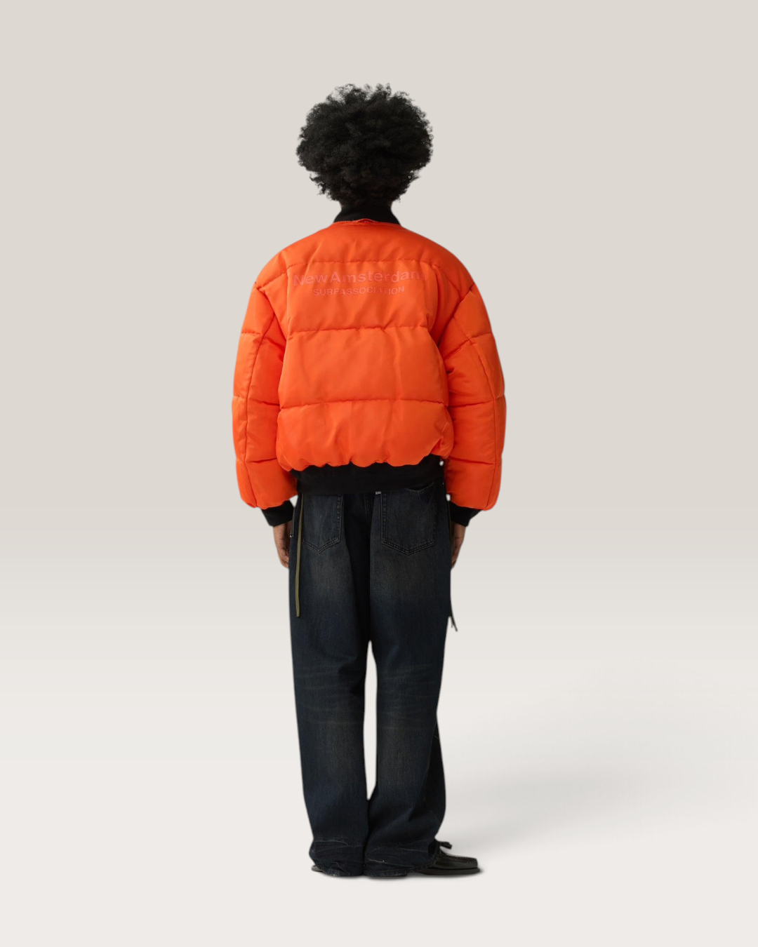 Reversible bomber jacket