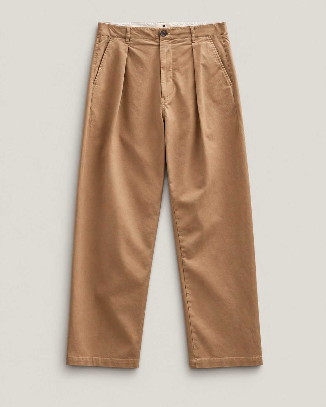 Akjakob cotton pleat pants