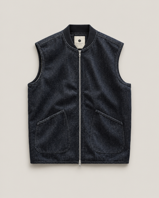 Akrobin denim gilet