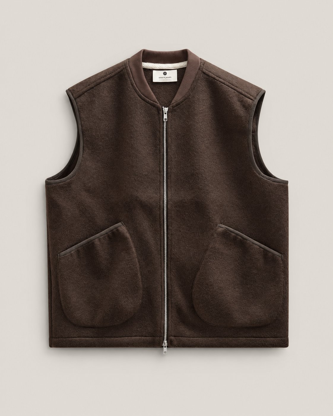 Akrobin boiled wool gilet