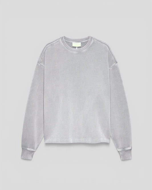 Plate sweat washed grey